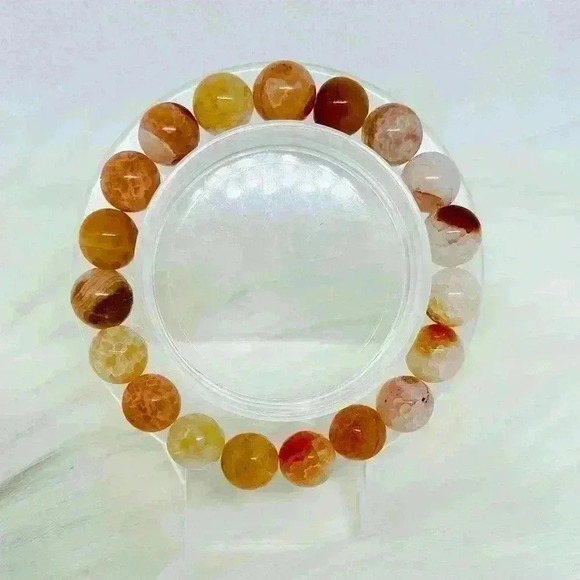 Autumn Crystal Beaded Bracelet - Picture 4 of 5
